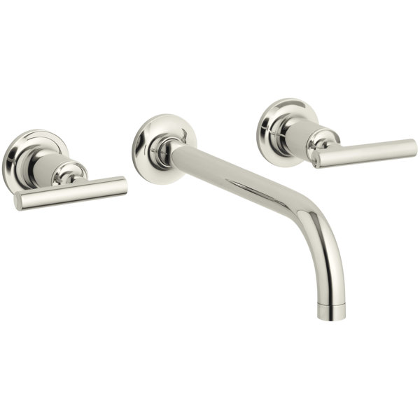 K-T14414-3-CP,BGD,SN Kohler Purist® Wall Mounted Bathroom Faucet ...
